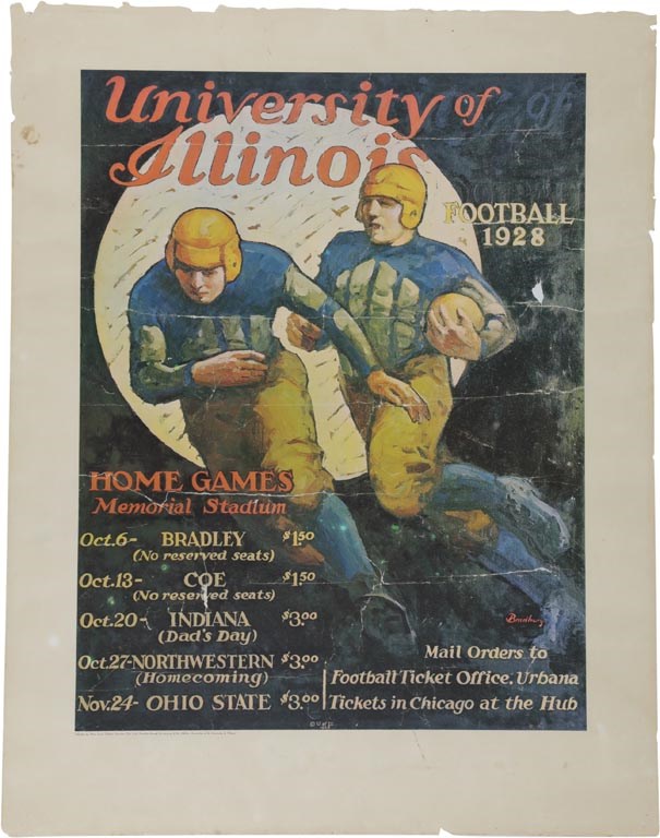 1928 University of Illinois Poster