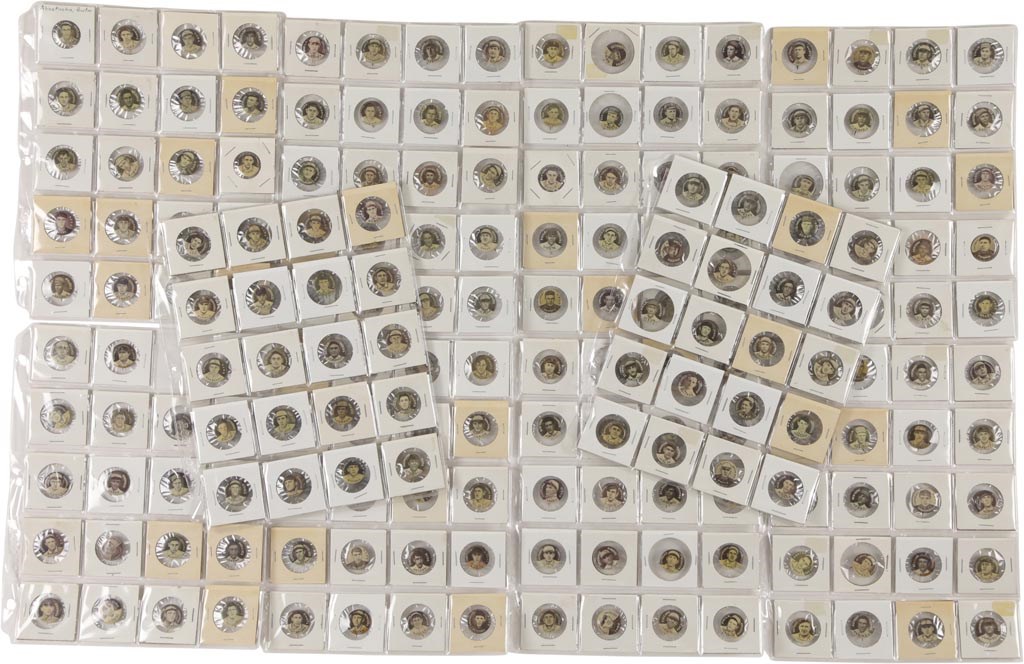 - 1910-12 Sweet Caporal P2 Pins Complete Set (204)