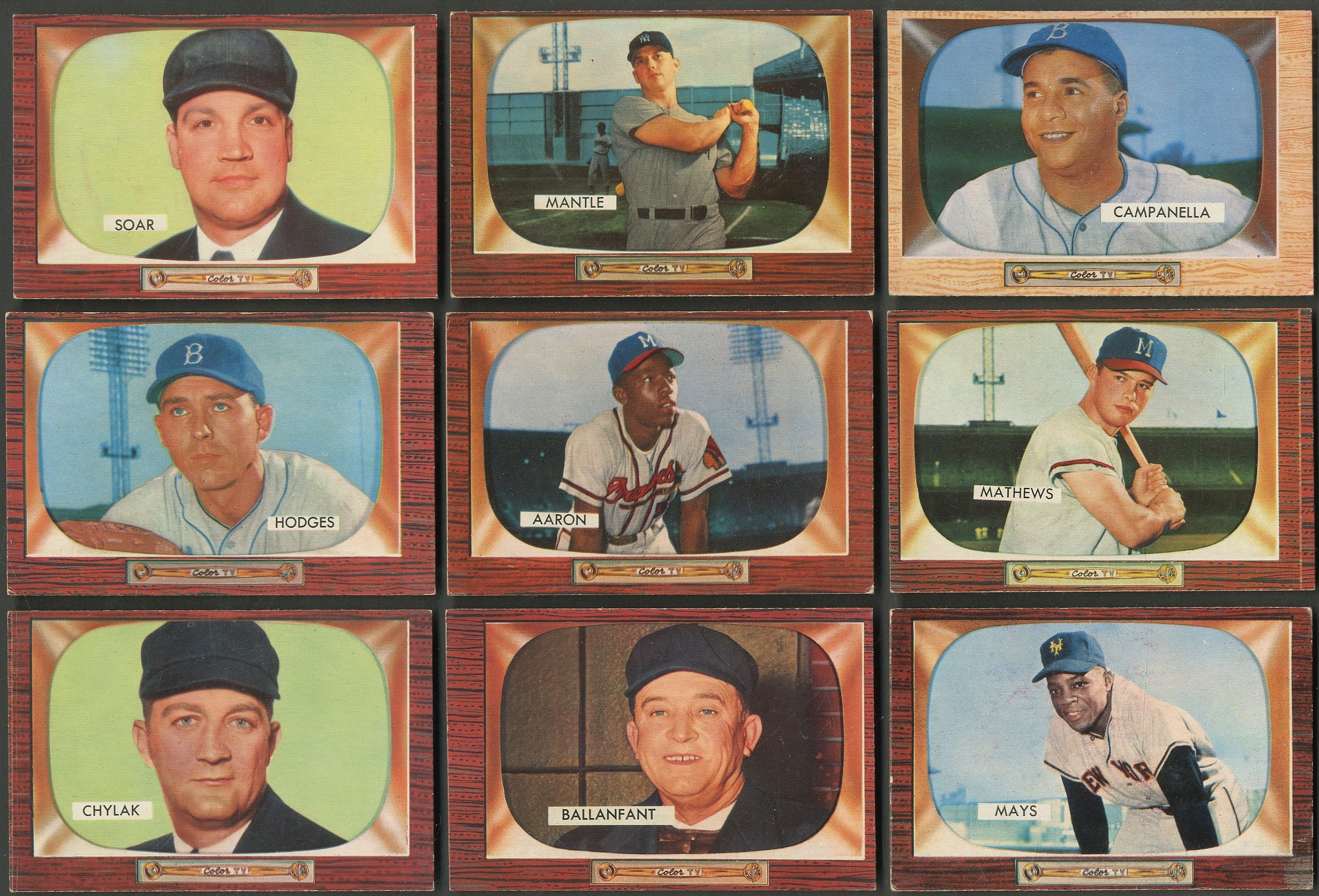 - 1955 Bowman Baseball Complete Set