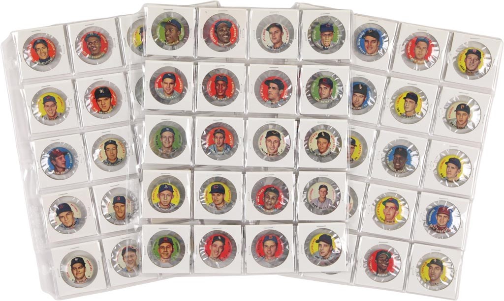 - 1956 Topps Pins Complete Set (60)