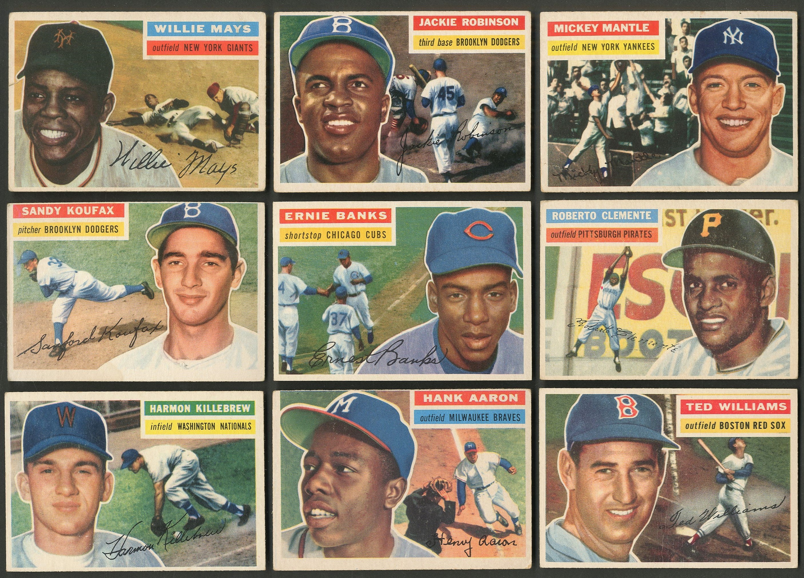 - 1956 Topps Baseball Partial Master Set w/Team Variations