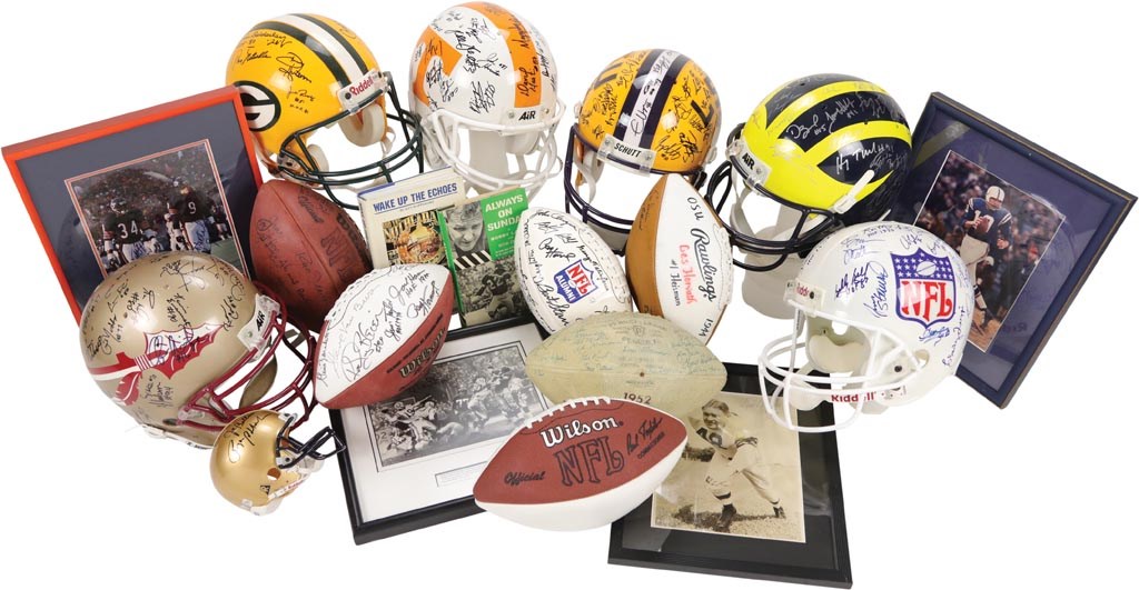 - Fine Signed Football Collection