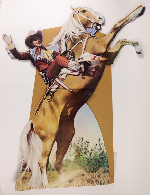 - 1950s Roy Rogers and Trigger Cardboard Standee