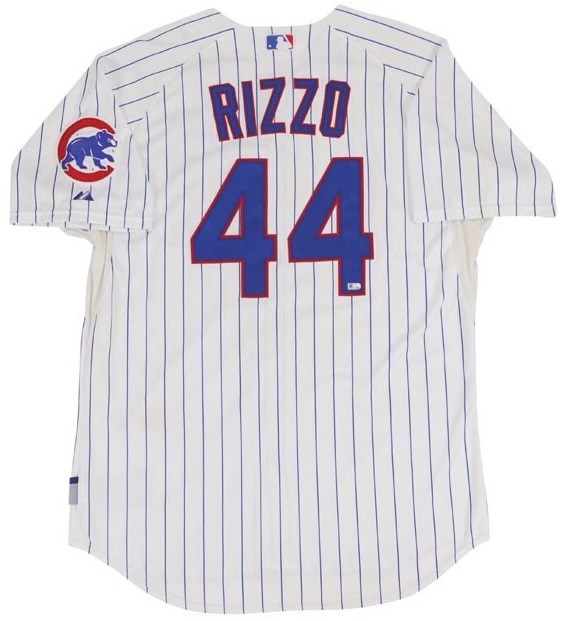 - 8/1/13 Anthony Rizzo Chicago Cubs Two Home-Run Game Worn Jersey (Photo-Matched & MLB Auth.)
