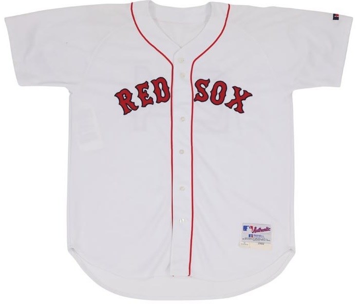 - 2002 Manny Ramirez Home Boston Red Sox Game Worn Jersey