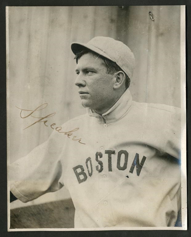 - Circa 1911 Tris Speaker Boston Red Sox Photograph