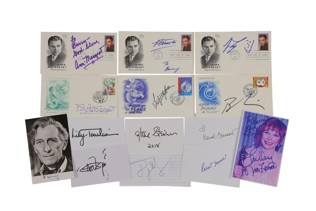 - Hollywood Icons Autograph Collection with Major Stars (45+)