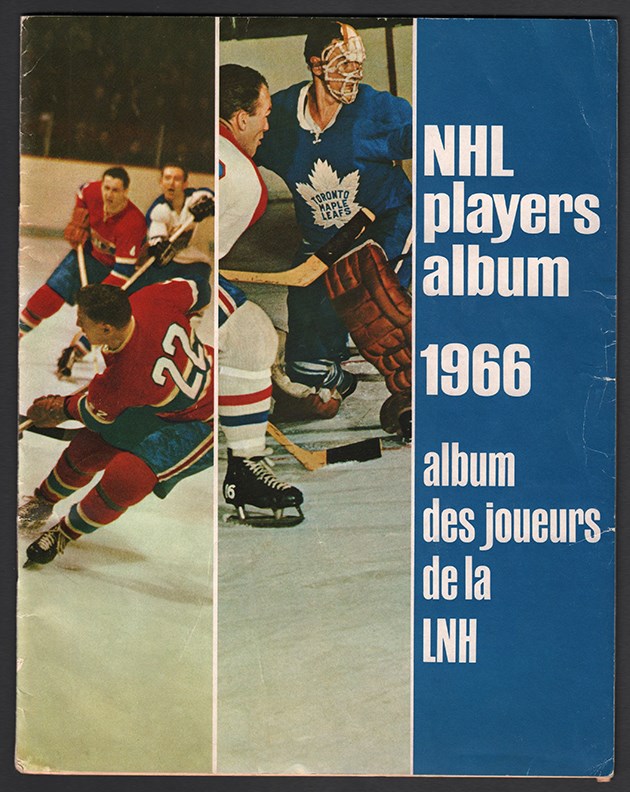 - 1965-66 Coca Cola NHL Hockey Card Set with Album (108/108)