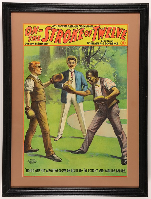 - 1899 "On The Stroke Of Twelve" Vaudeville Poster