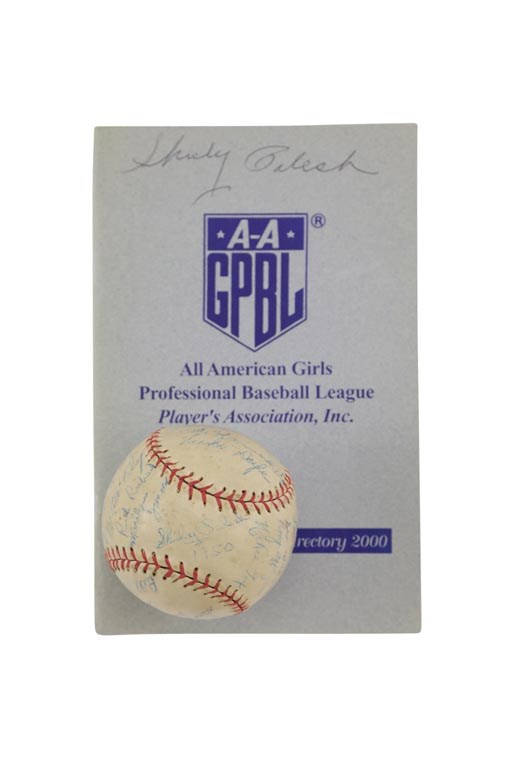 - 1950 Rockford Peaches (AAGPBL) World Champions Team Signed Baseball with Player Provenance