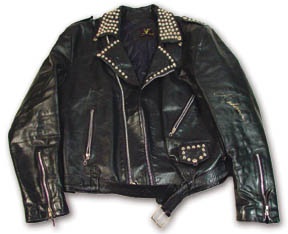 - Madonna Signed Leather Jacket