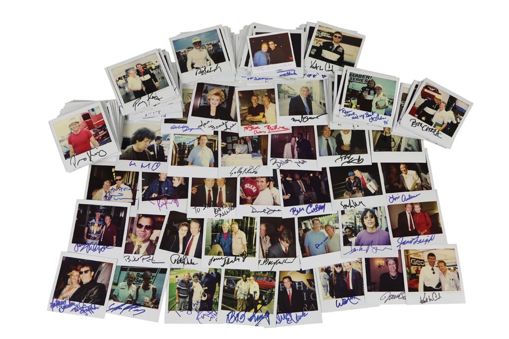 - Unique Collection of In-Person Signed Polaroids (220+)