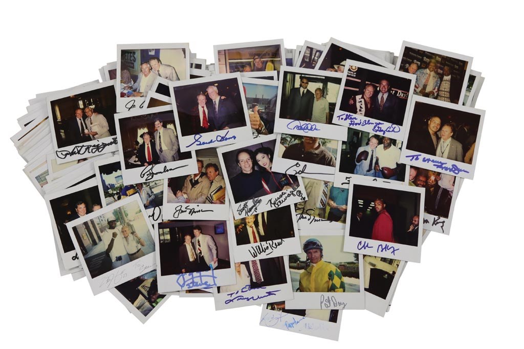Sports Legend In-Person Signed One-of-a-Kind Polaroids (450+)