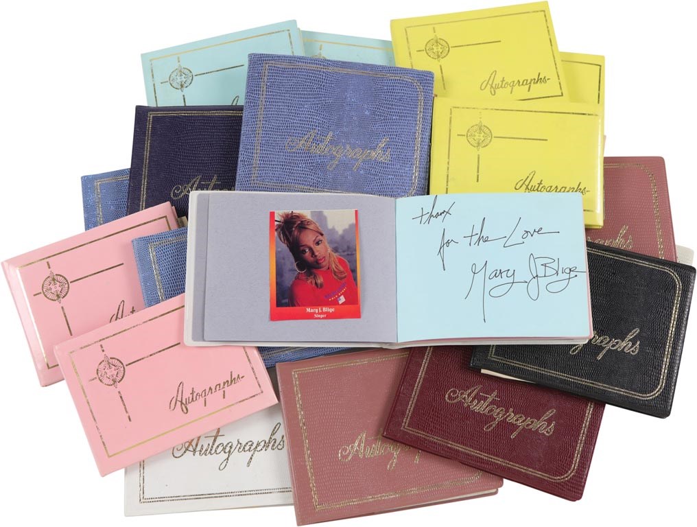 - 1995-2005 Autograph Book Collection of Steve K. (600+ Sigs)