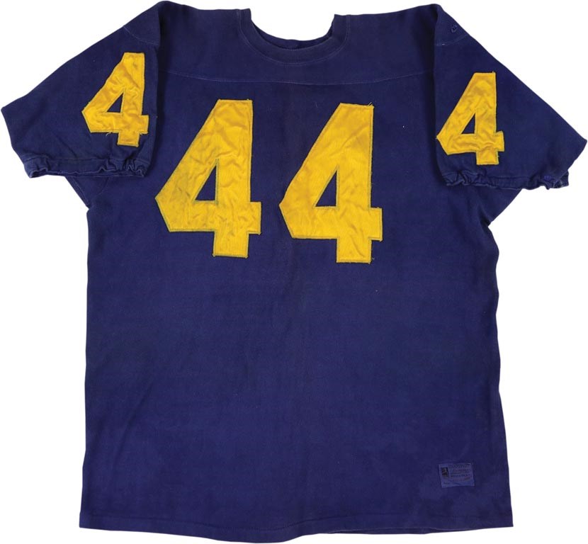 - 1962 Ernie Davis All-America Game Worn Jersey - The Last Jersey Davis Ever Wore (Photo-Matched & Family LOA)
