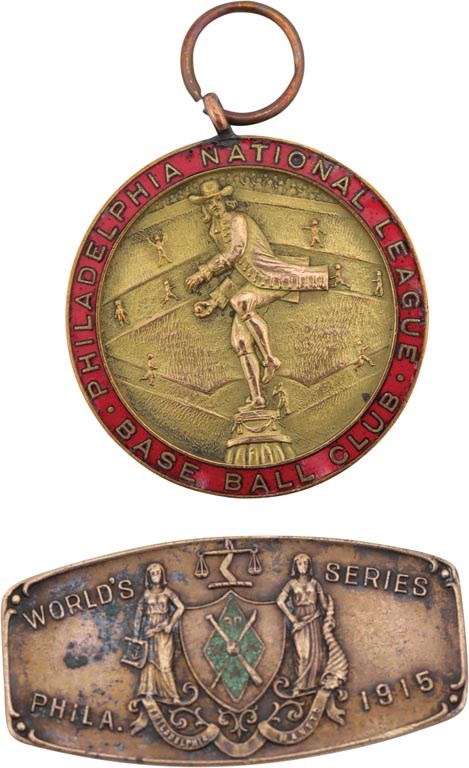 - 1915 Philadelphia Phillies World Series Press Pin