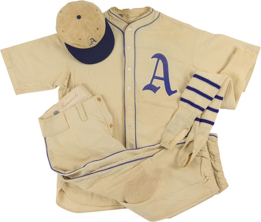 - 1929-30 Eddie Rommel Philadelphia Athletics Game Worn Uniform