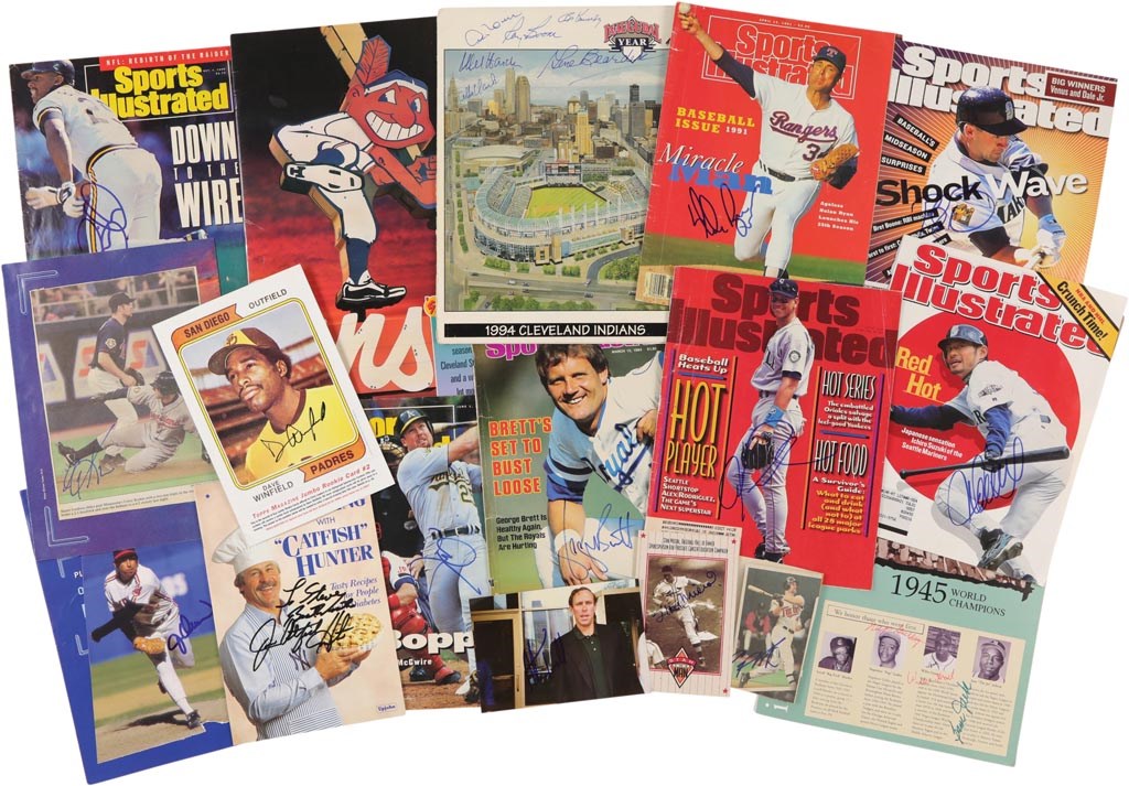 - Baseball Autograph Collection from Steve K (305+)