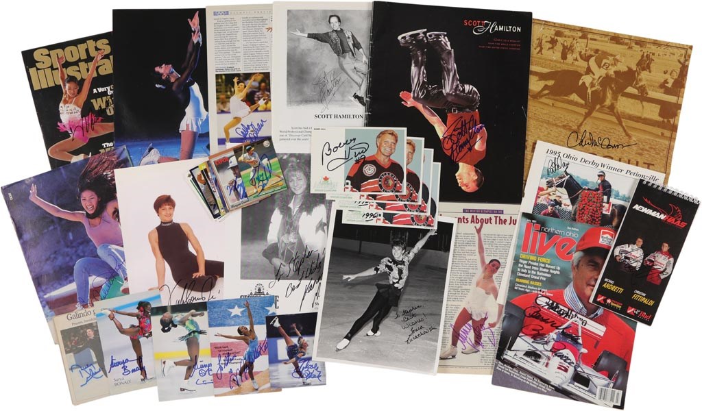 - Huge Sports Autograph Collection of Steve K (260+)