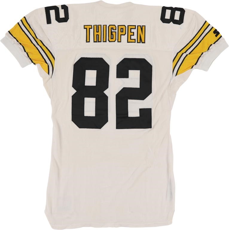 - 1994 Yancey Thigpen Game Worn Pittsburgh Steelers Jersey (Photo-Matched)