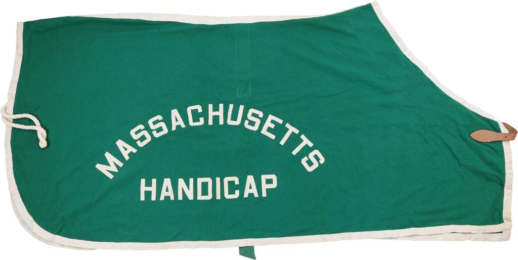 - Original 1973 Riva Ridge Massachusetts Handicap Winner's Blanket