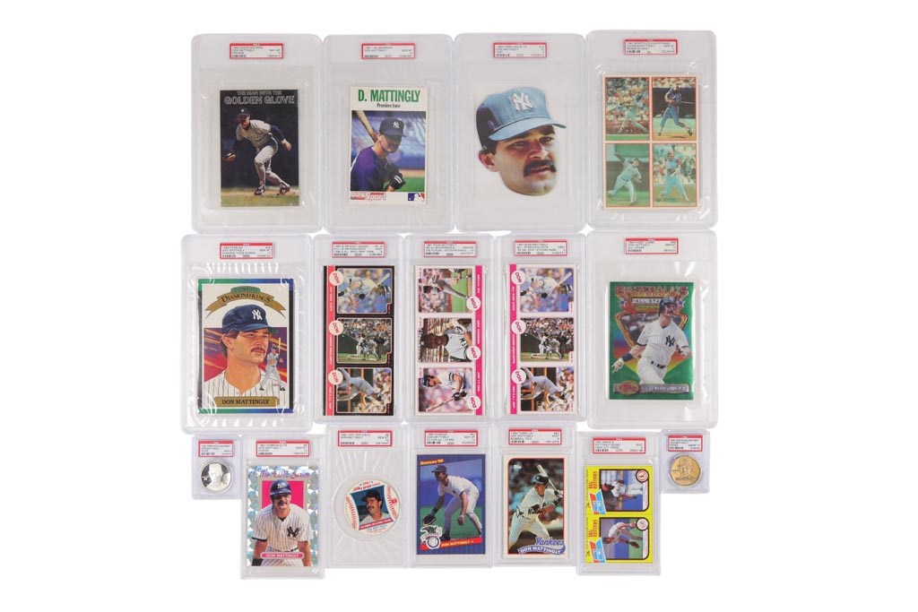 - Stellar Don Mattingly Discs, Uncut Panels, Supers and More PSA Graded Collection - 60+ PSA 10's! (105 Cards - 9.51 GPA)