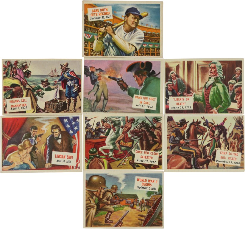 Non Sports Cards - 1954 Topps Scoop Complete Set (156)