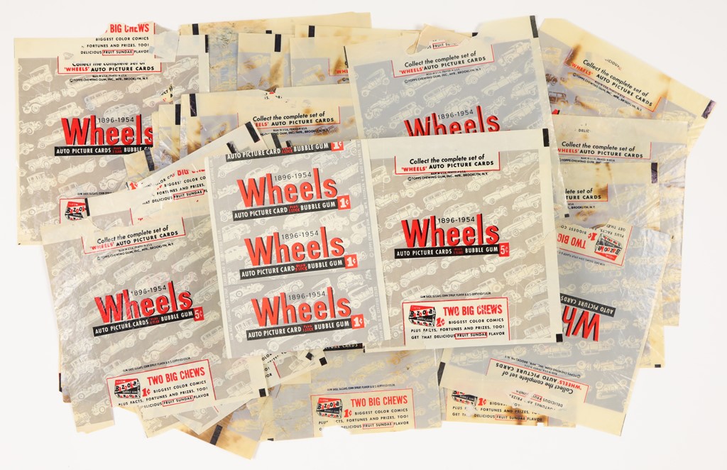 Non Sports Cards - Topps World on Wheels Wrappers (50+)