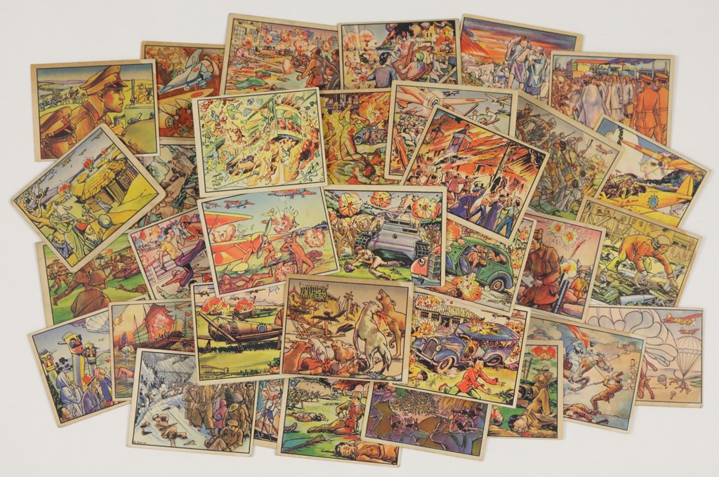 Non Sports Cards - 1938 Horrors of War Complete Set (288)