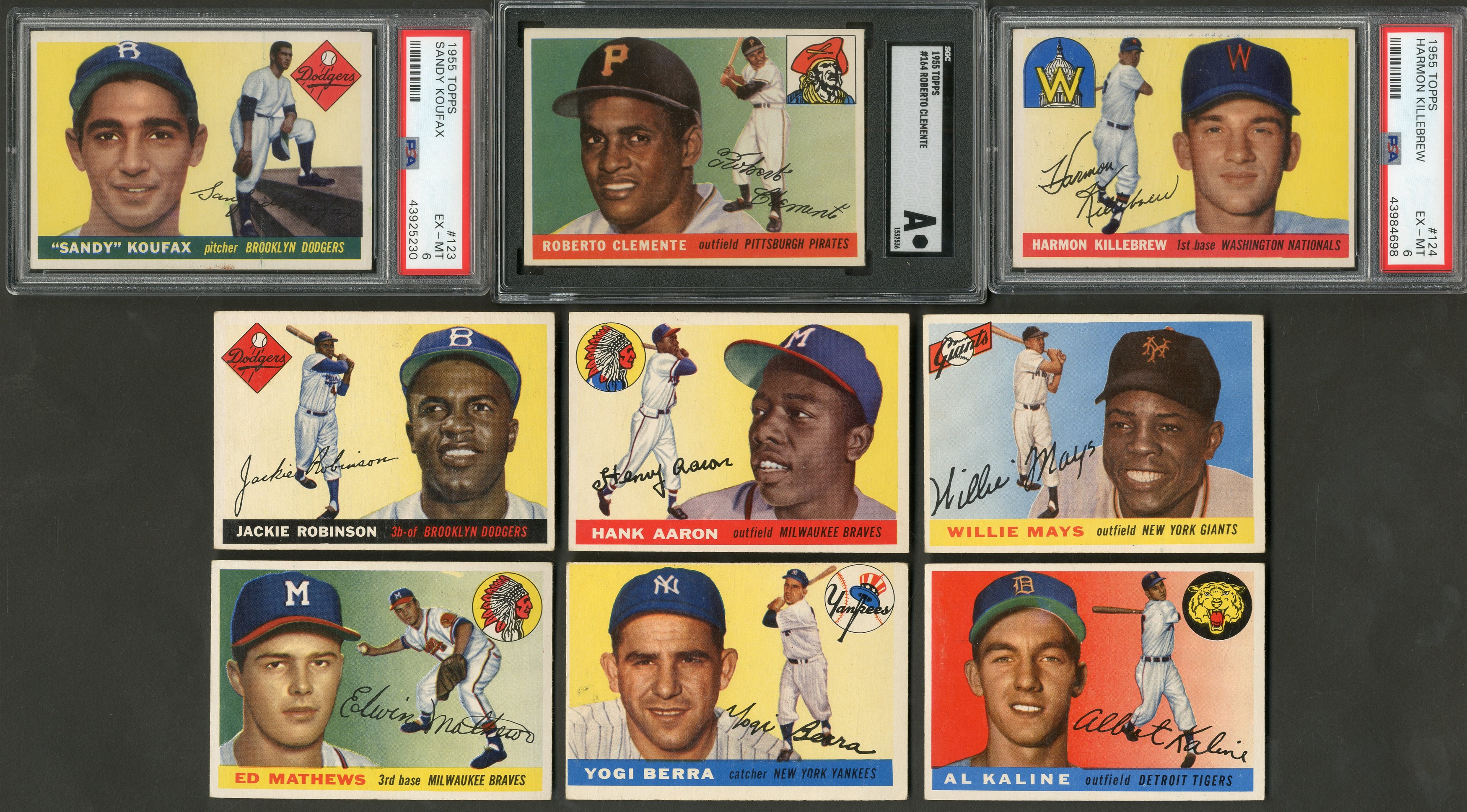 - 1955 Topps Baseball Complete Set