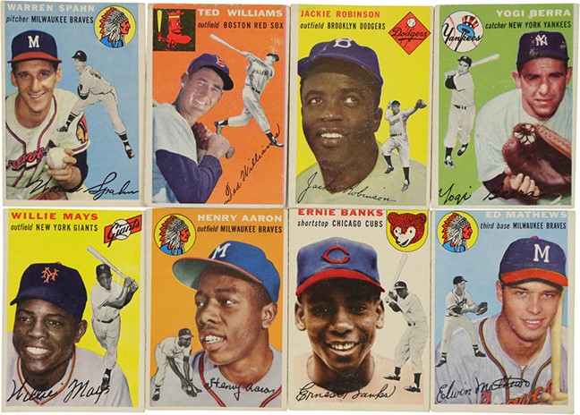- 1954 Topps Complete Set