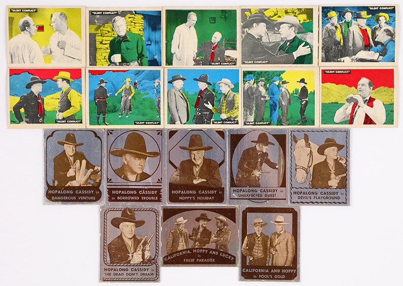 Non Sports Cards - 1950 Topps Hopalong Cassidy Complete Master Set of 230 w/8 Foil Cards