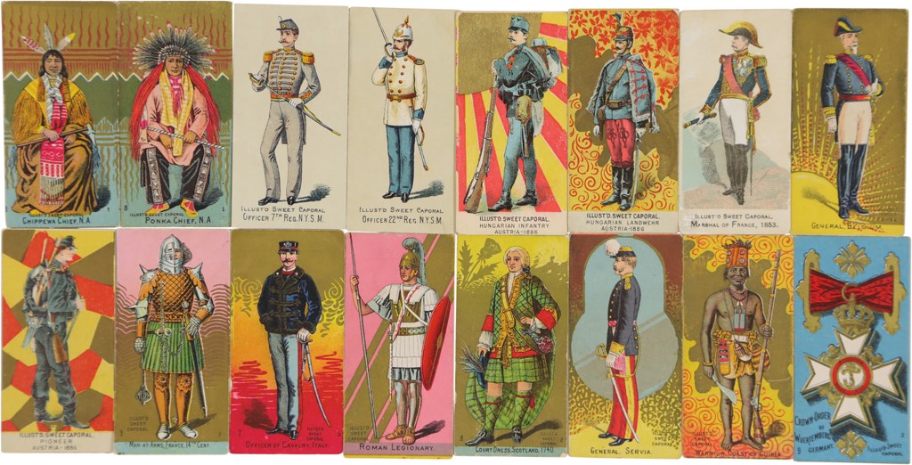 N224 Kinney Tobacco Company “Military & Naval Uniforms” Collection (550+)
