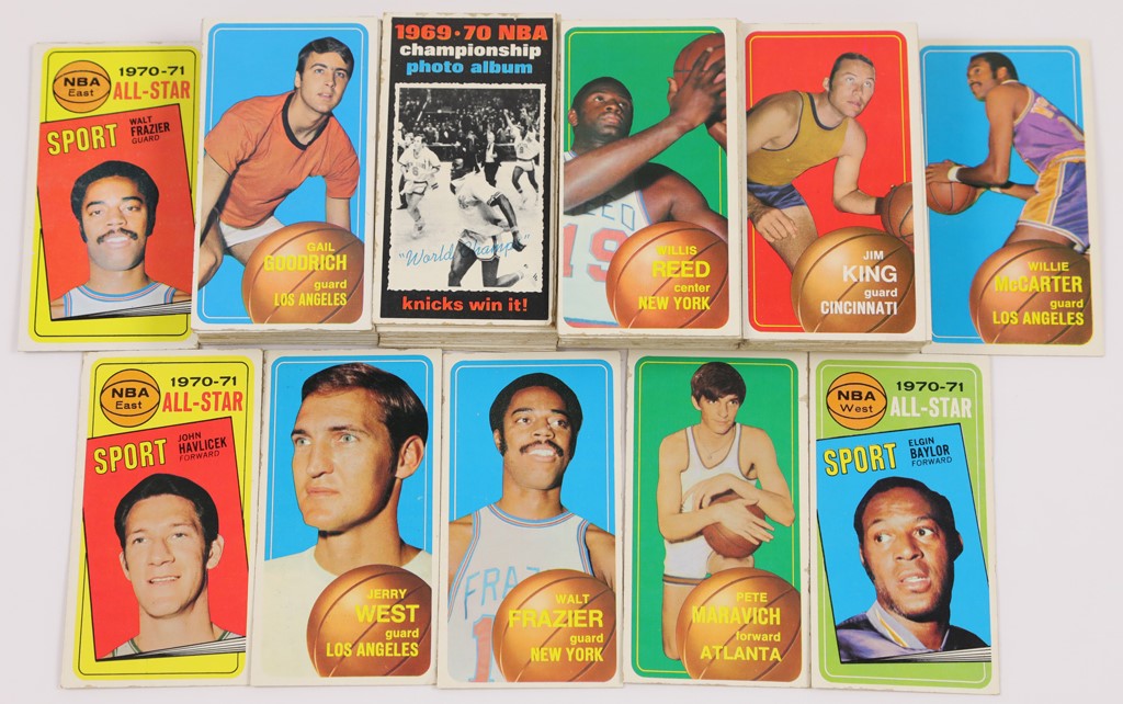 - 1970 Topps Basketball Card Lot (160)