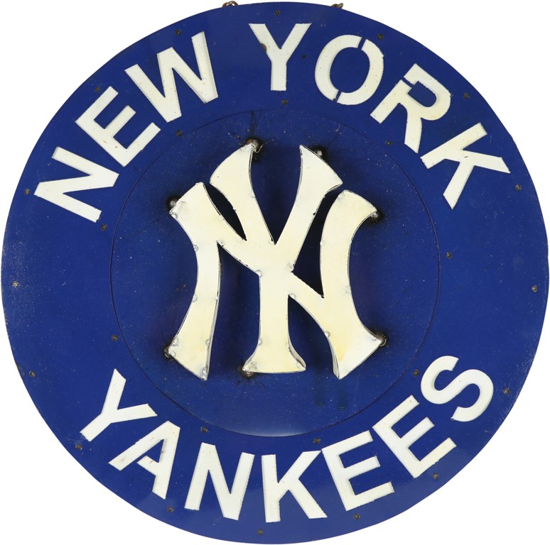 - 1970s New York Yankees "Stadium" Sign