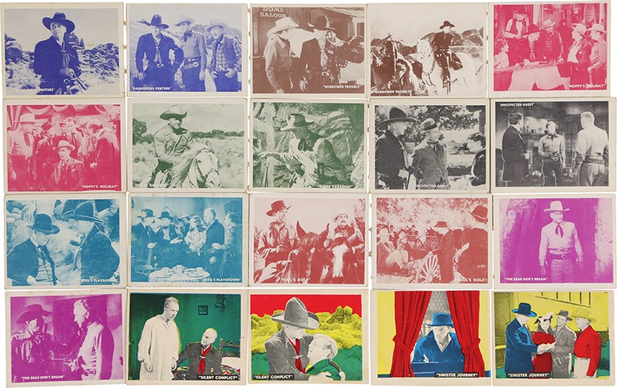 Non Sports Cards - 1950 Topps Hopalong Cassidy Complete Master Set w/8 Foil Cards
