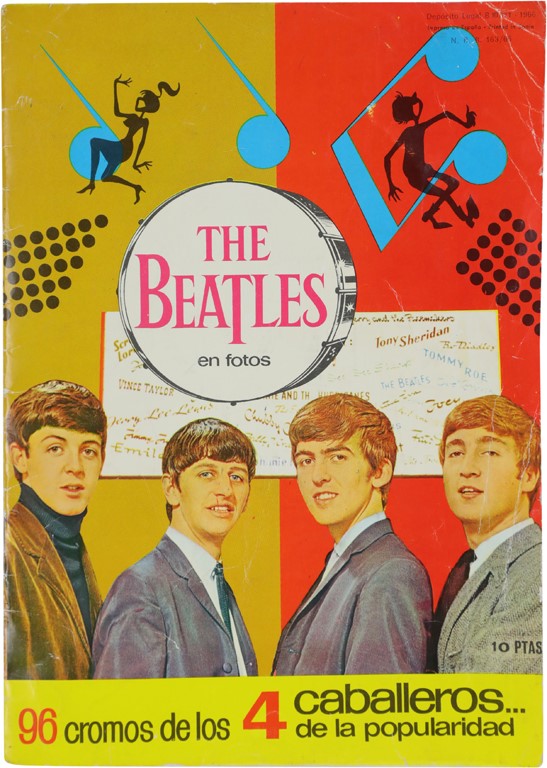 Non Sports Cards - Rare 1966 Beatles Complete Card Book in Original Album (96/96)