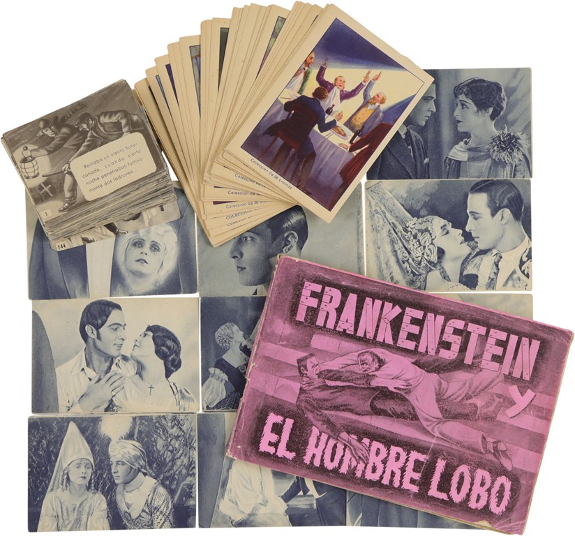 Non Sports Cards - “Frankenstein El Hombre Lobo” (Frankenstein Meets the Wolf Man) Complete Album