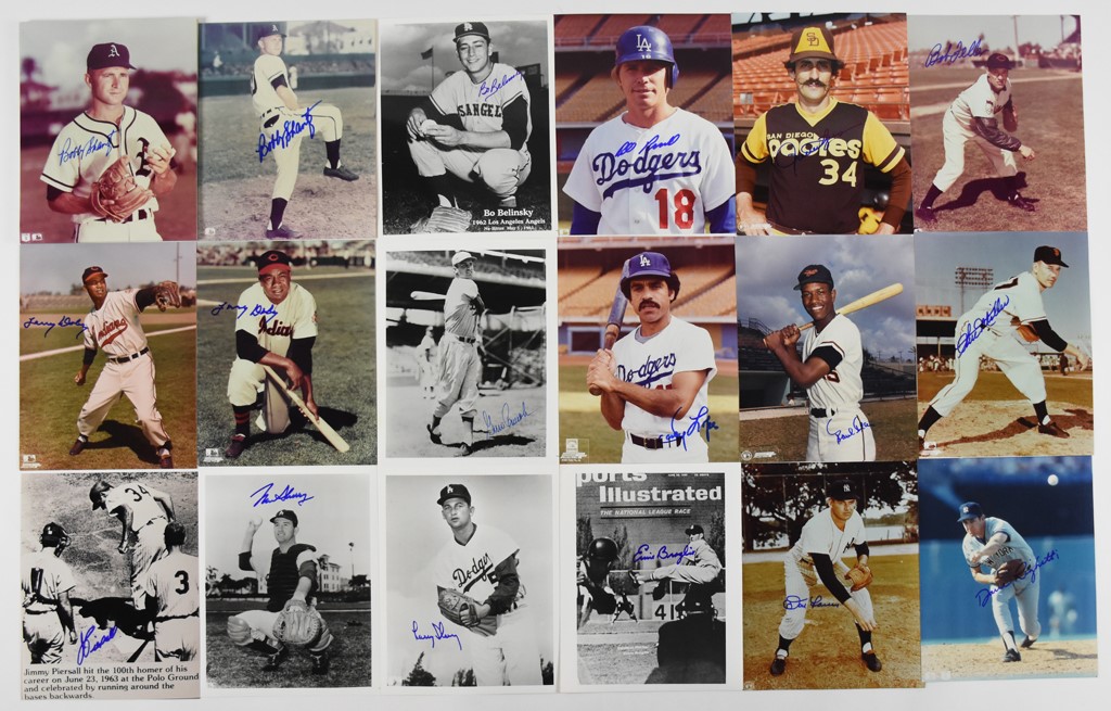 Baseball Autographs - MLB Signed Photo Collection (1000+)