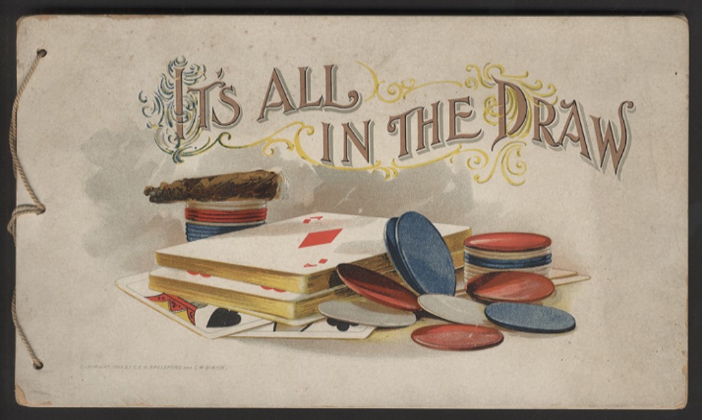 Non Sports Cards - 1895 "It's All in the Draw" Premium Album (United States Cartridge)