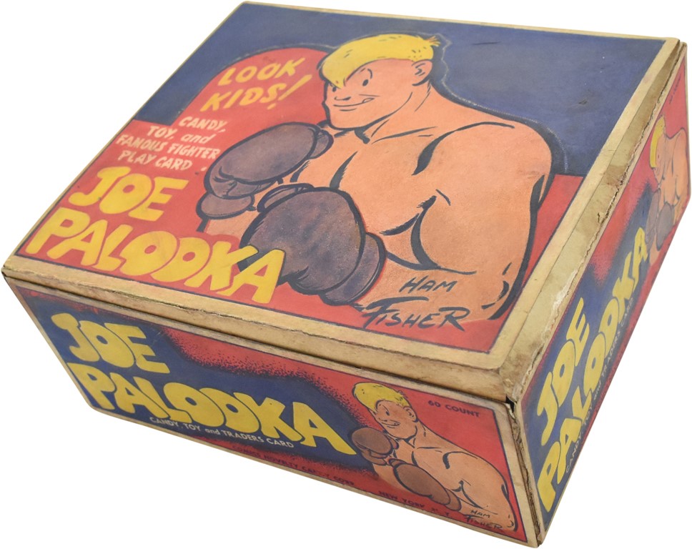 - 1950's Joe Palooka Empty Counter Display Box