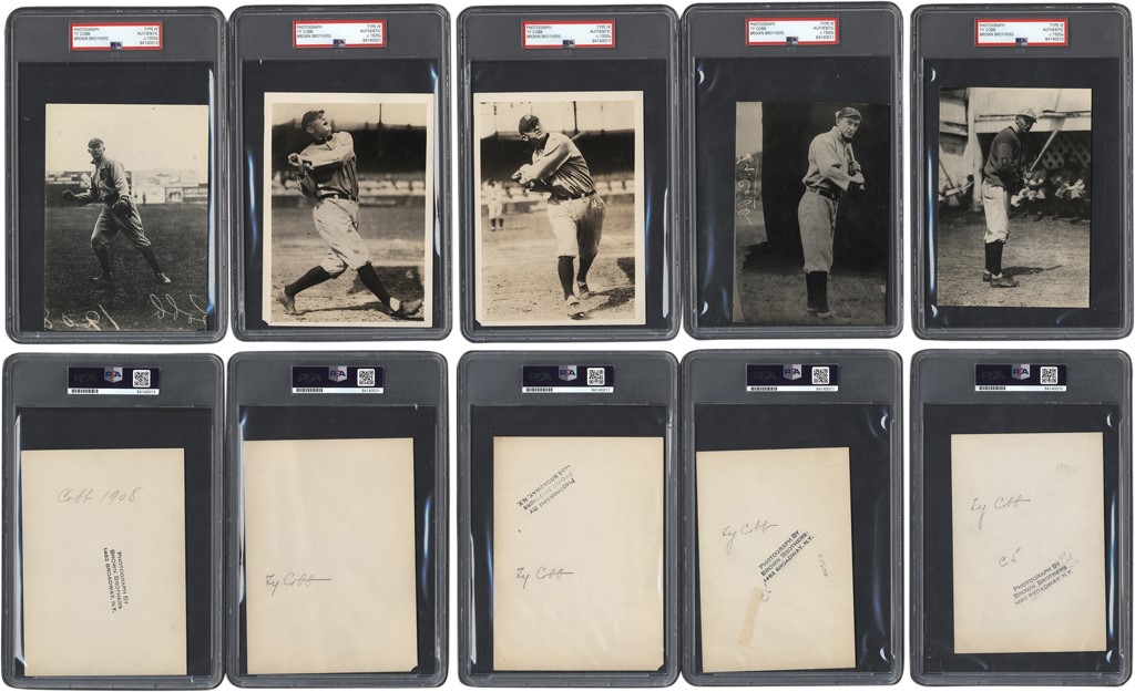 1920's Ty Cobb Photos from Brown Brothers (5)
