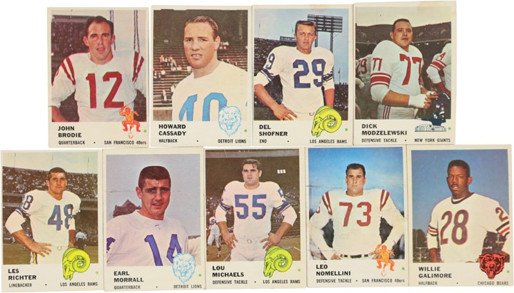1961 Fleer Football Hoard (500+)