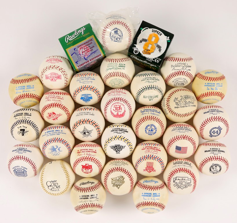 - 1950's-Present Unsigned Baseball Collection (90+)