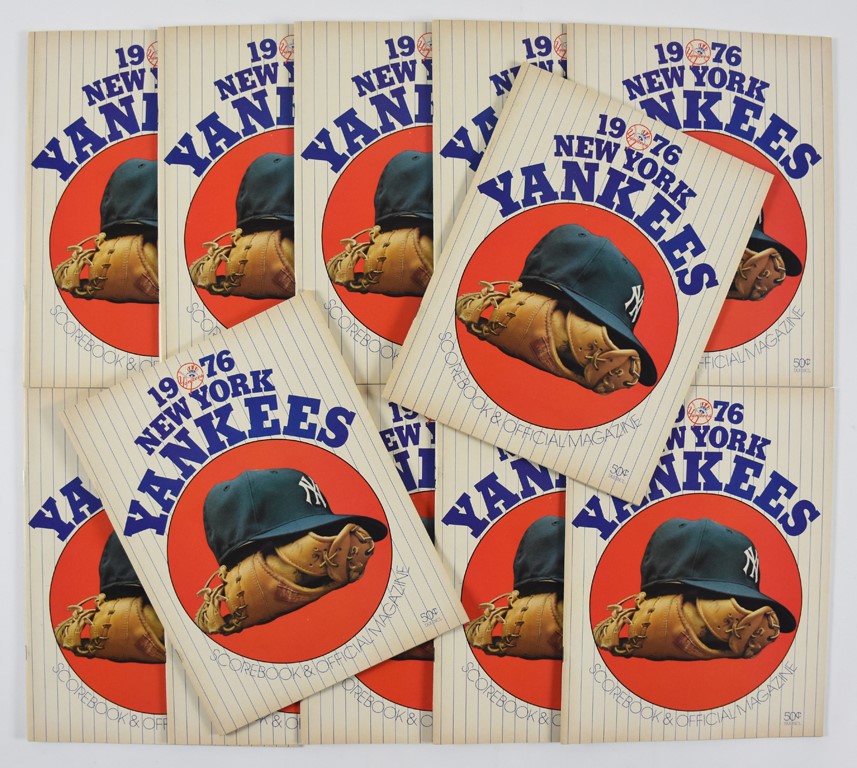 - 1976 Opening of Remodeled Yankee Stadium Programs Find (12)
