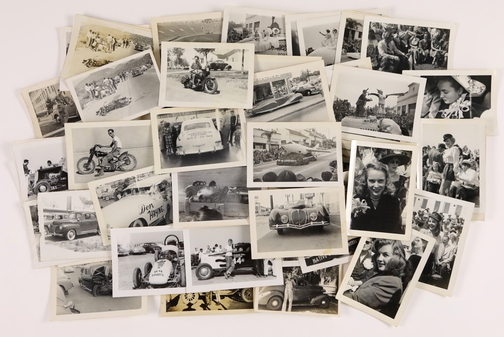 1940's-50's California Snapshots and Auto Racing
