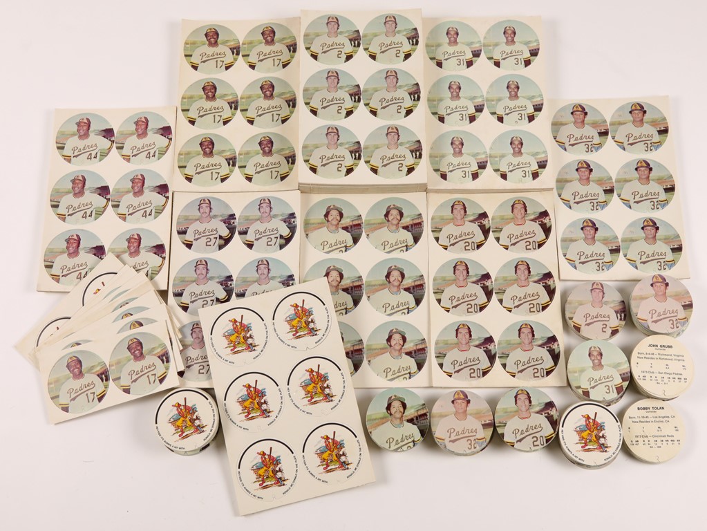 - Fresh Find of 1974  San Diego Padres Mcdonalds Discs with Winfield Rookies