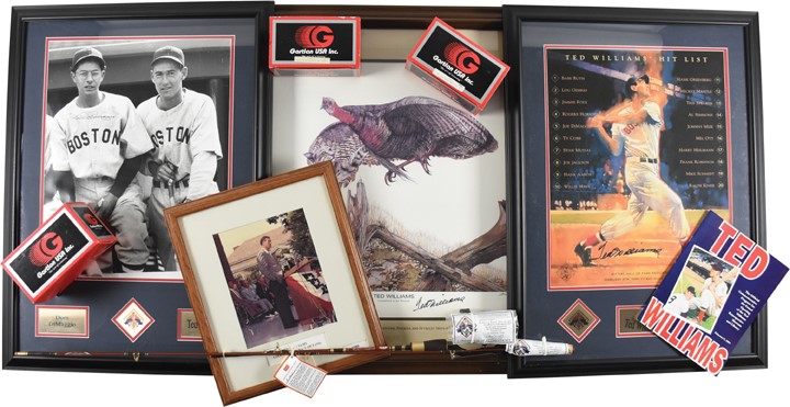 - Ted Williams Hitter's Hall of Fame & Museum Collection Including Signatures (40+)