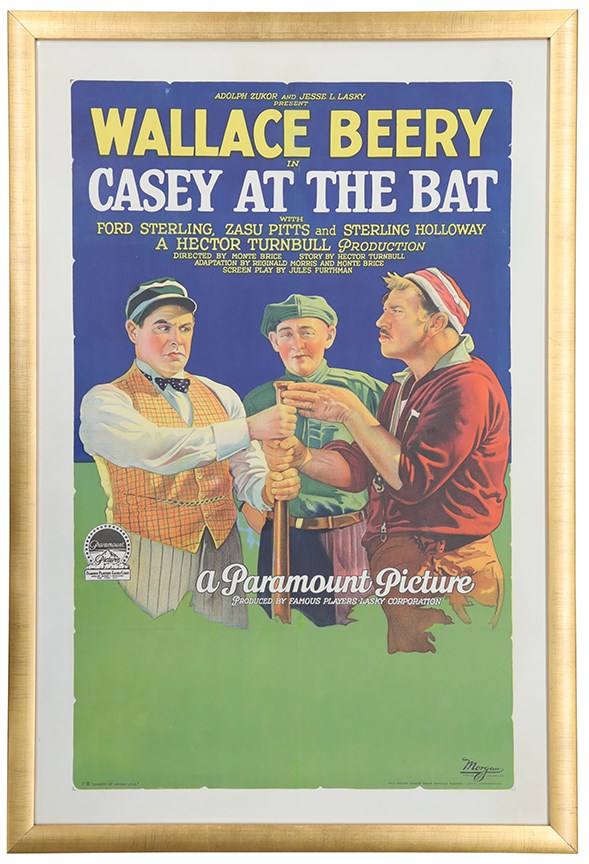 Sports Fine Art - 1927 “Casey at the Bat” One-Sheet Movie Poster