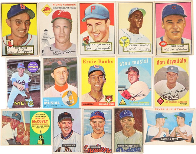 Hoard of Vintage Baseball Cards with 100+ Hall of Famers (20,000+ Cards)